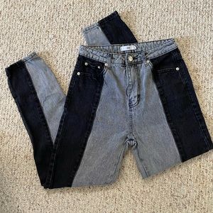 Adika Two Tone Jeans